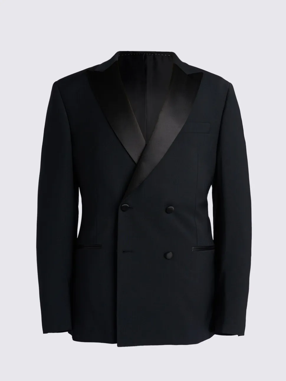MOSS Tailored Fit Double Breasted Tuxedo Jacket