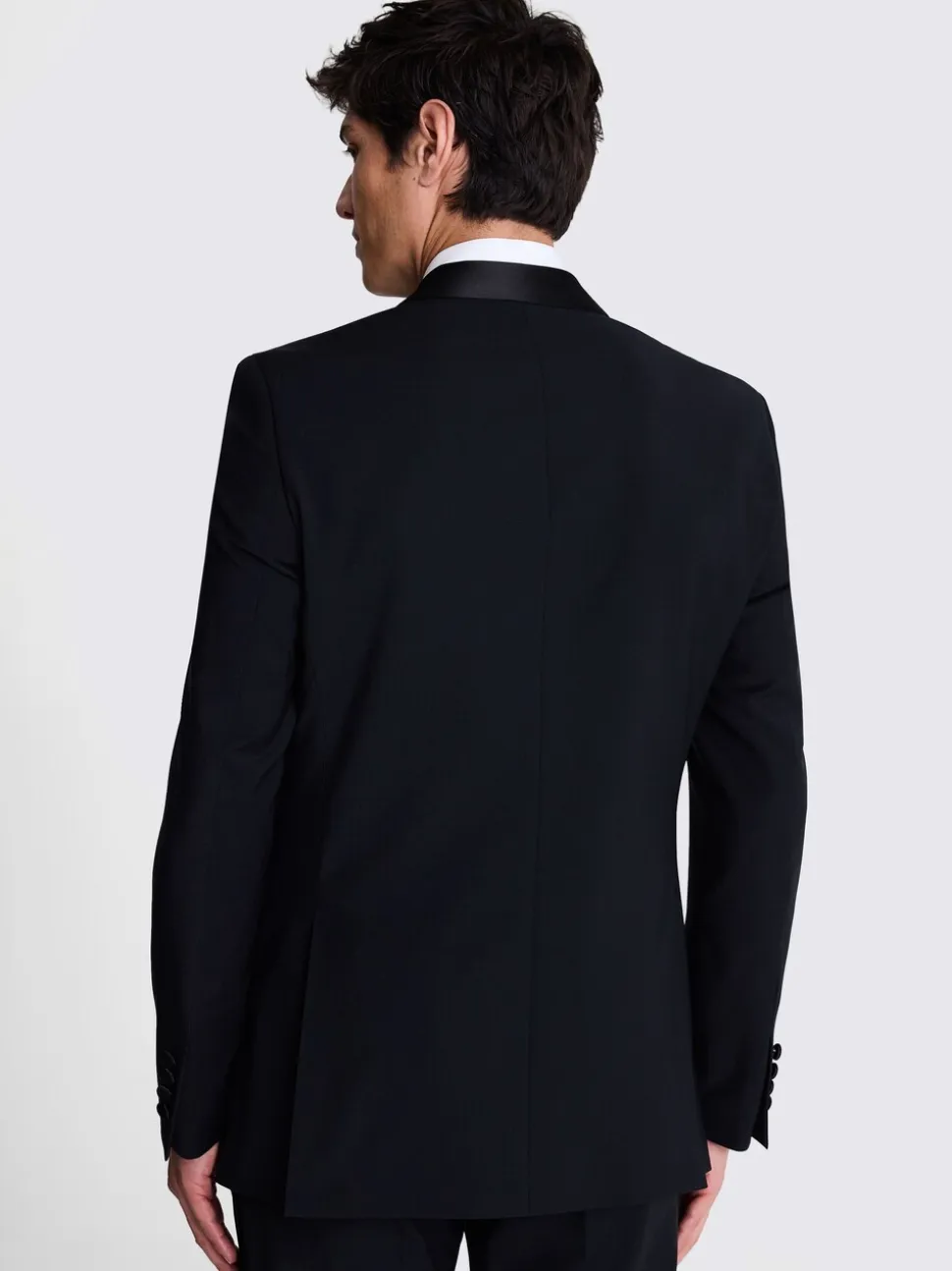 MOSS Tailored Fit smokingjas met sjaalkraag