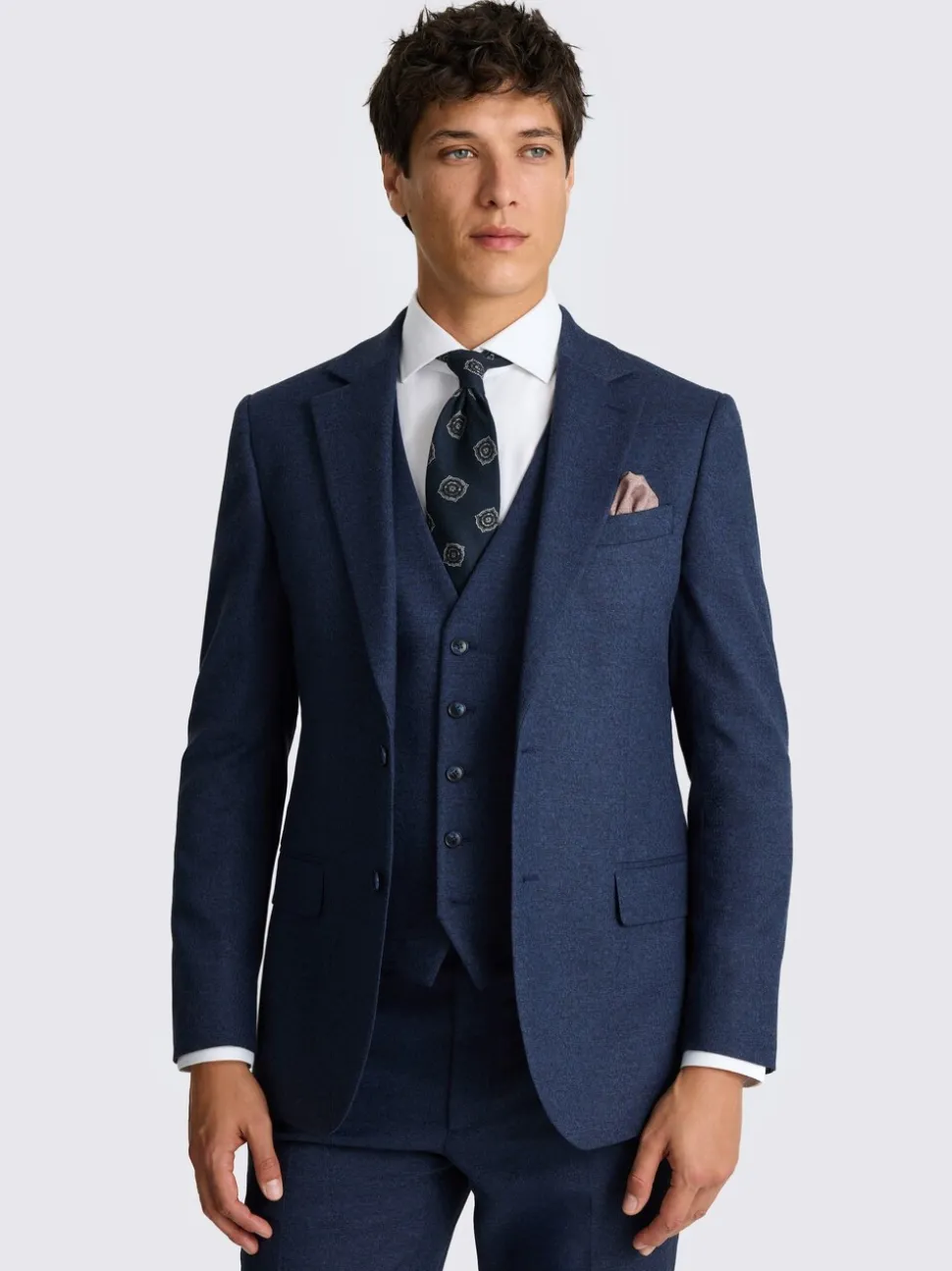 MOSS Tailored Flannel Suit Jacket