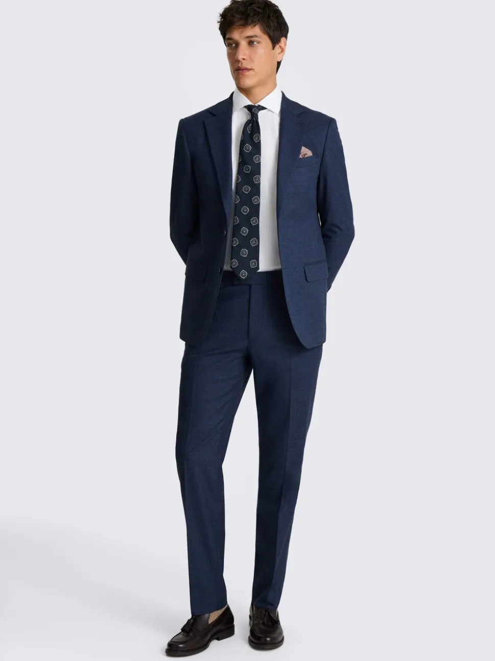 MOSS Tailored Flannel Suit Jacket