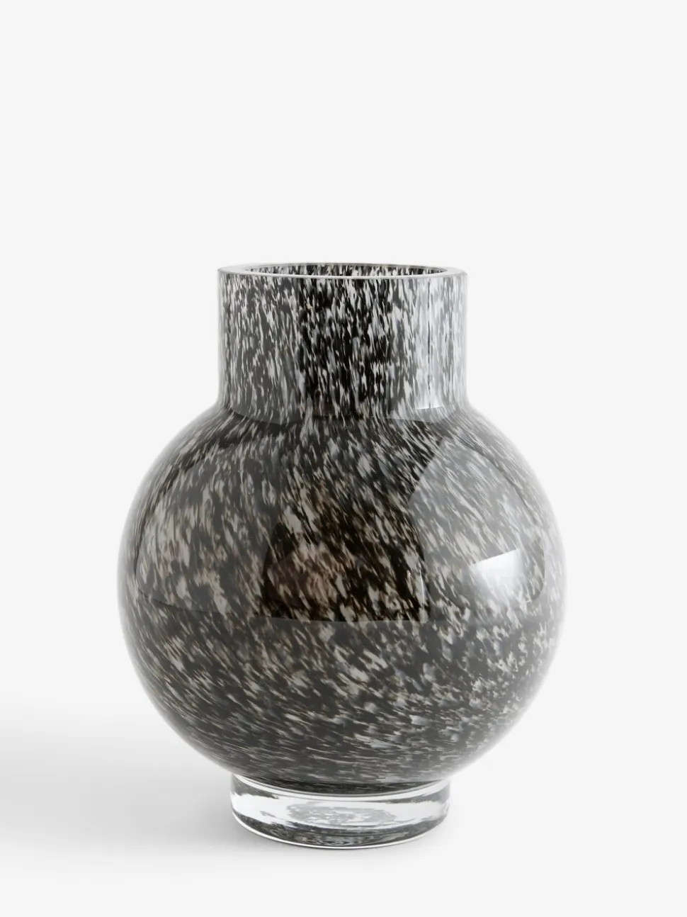 Mottled Glass Vase