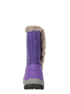 Mountain Warehouse Caribou kindersneeuwlaarzen met netbont en sherpa voering