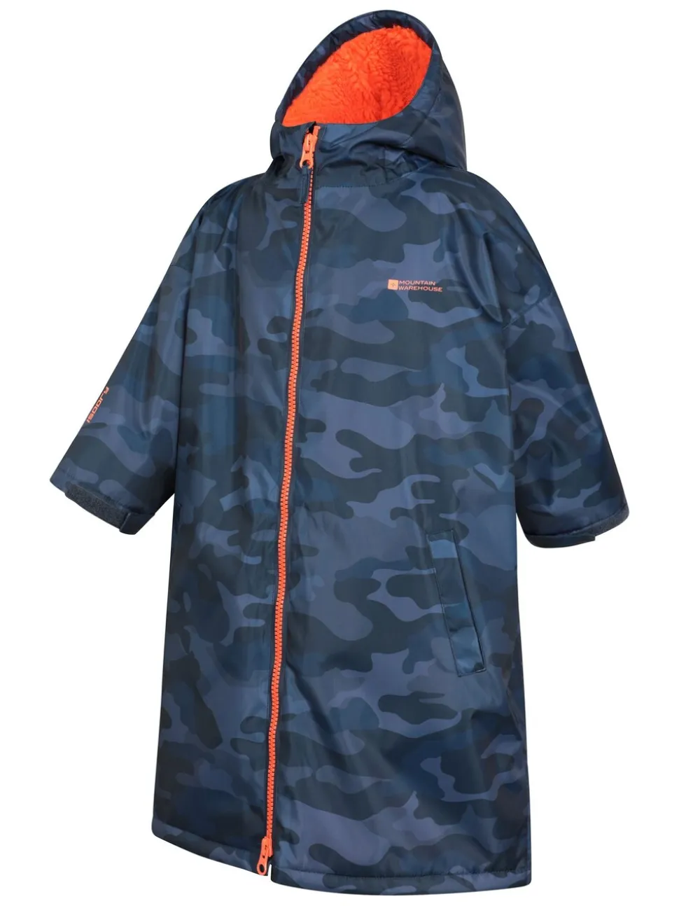 Mountain Warehouse Tidal bedrukte waterdichte omkleedjas voor kinderen