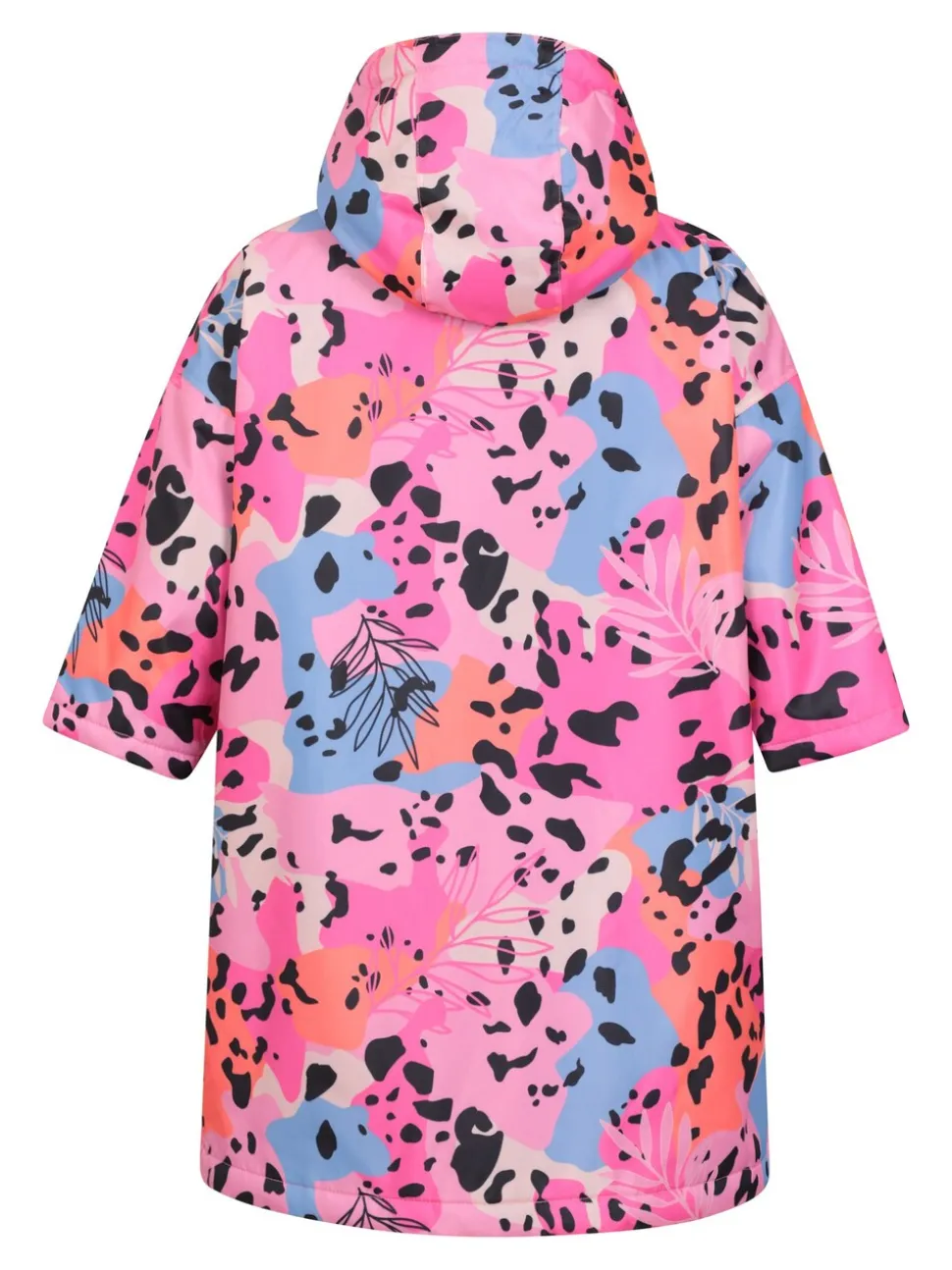 Mountain Warehouse Tidal bedrukte waterdichte omkleedjas voor kinderen