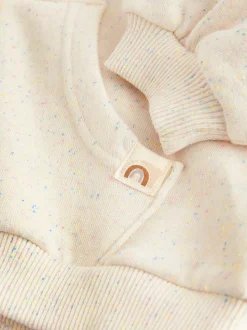 Moutkleurig - Hoodie met ritssluiting (3 mnd-7 jr)