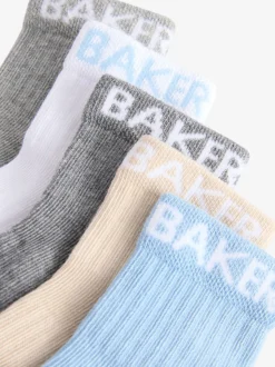 Multi - Baker by Ted Baker babysokken verpakking van 5