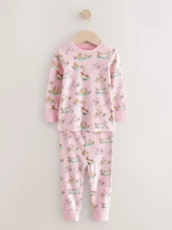 Multi - Cath Kidston Bunny Snuggle 100% katoenen pyjama's verpakking van 2
