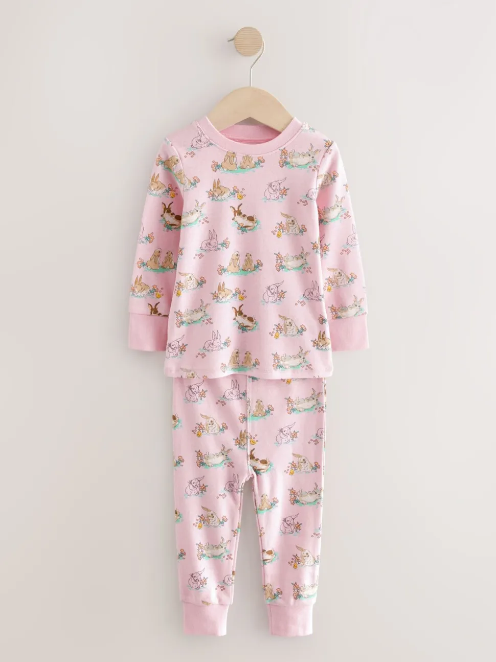 Multi - Cath Kidston Bunny Snuggle 100% katoenen pyjama's verpakking van 2