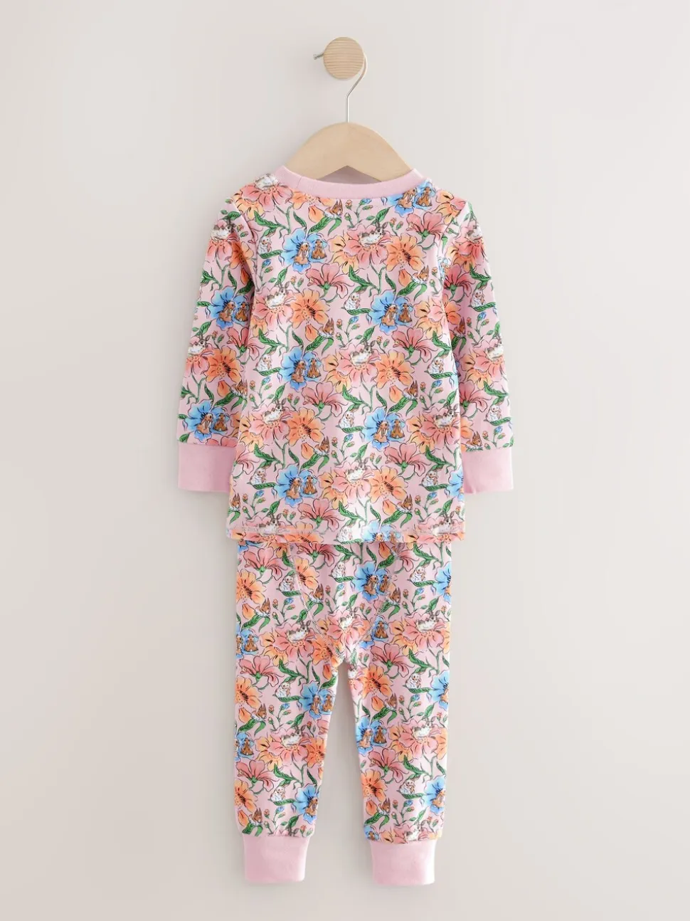 Multi - Cath Kidston Bunny Snuggle 100% katoenen pyjama's verpakking van 2
