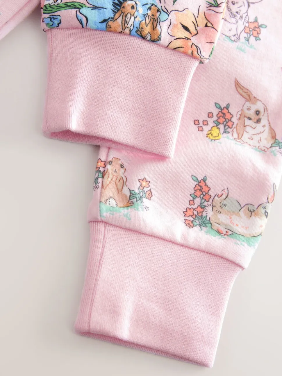 Multi - Cath Kidston Bunny Snuggle 100% katoenen pyjama's verpakking van 2