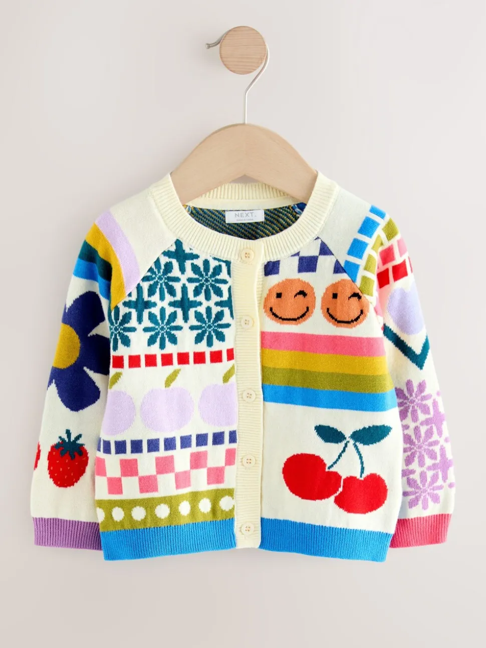 Multi - Fun Printed Cardigan (3mths-7yrs)
