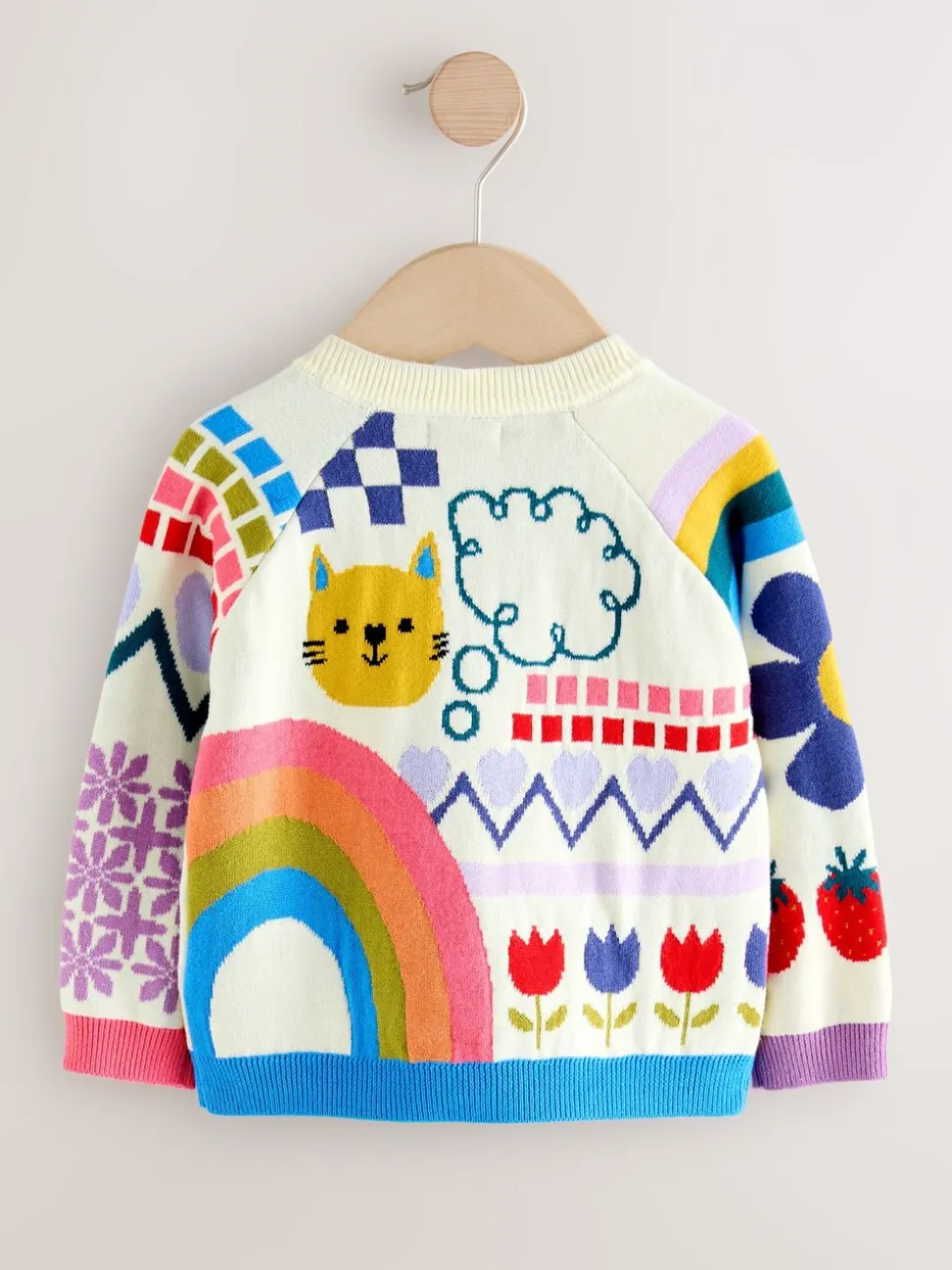 Multi - Fun Printed Cardigan (3mths-7yrs)