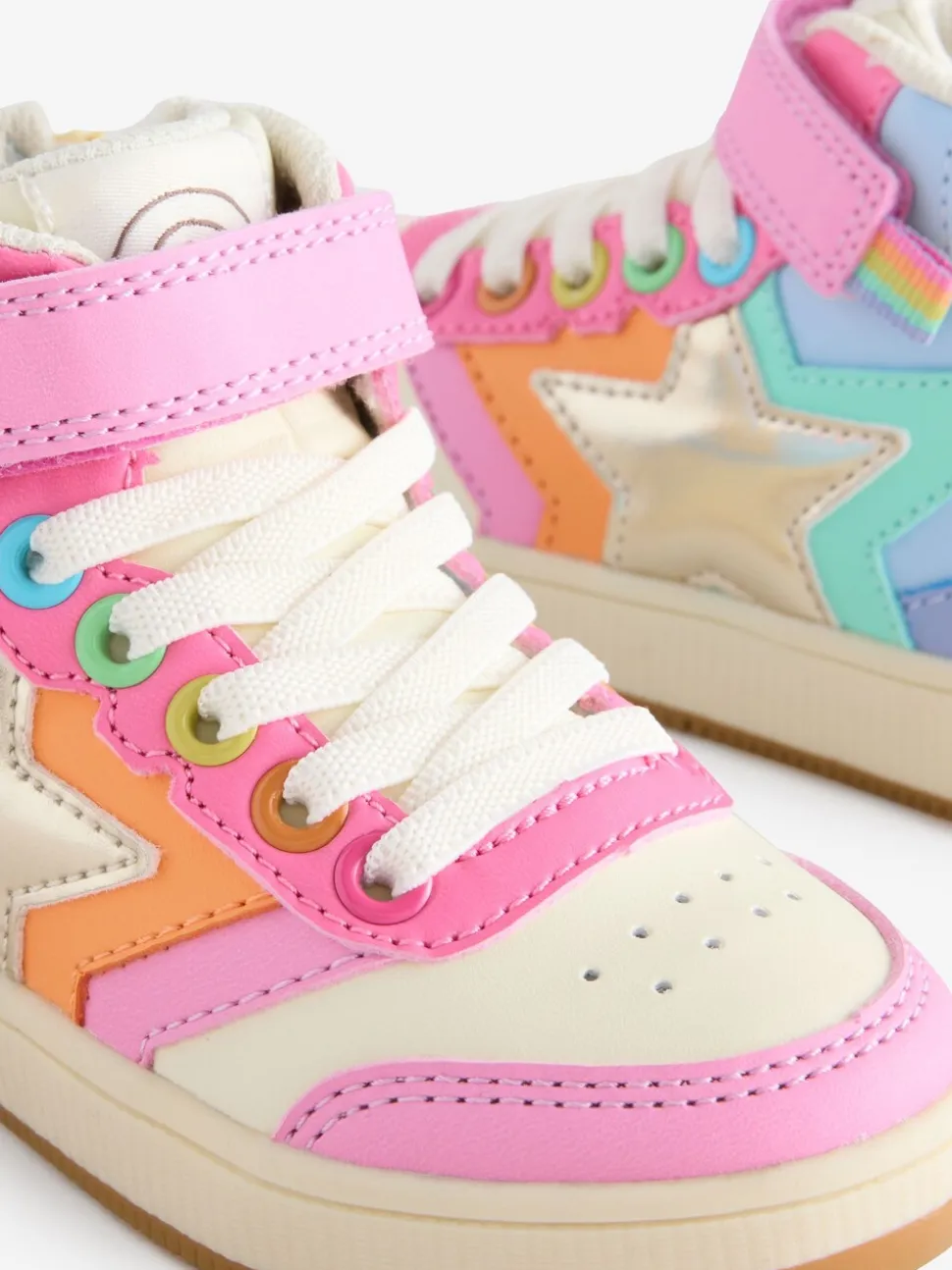 Multi - Little Bird by Jools Oliver - Hoge sneakers met sterren