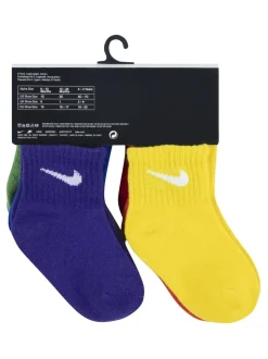 Multi - Nike Infant Swoosh set van 6 paar sokken
