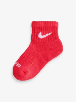 Multi - Nike Kids Little Performance Ankle Socks 6 Pack
