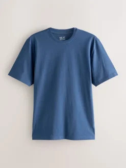 Multi - Normale Pasvorm - Essential katoenen T-shirts verpakking van 6