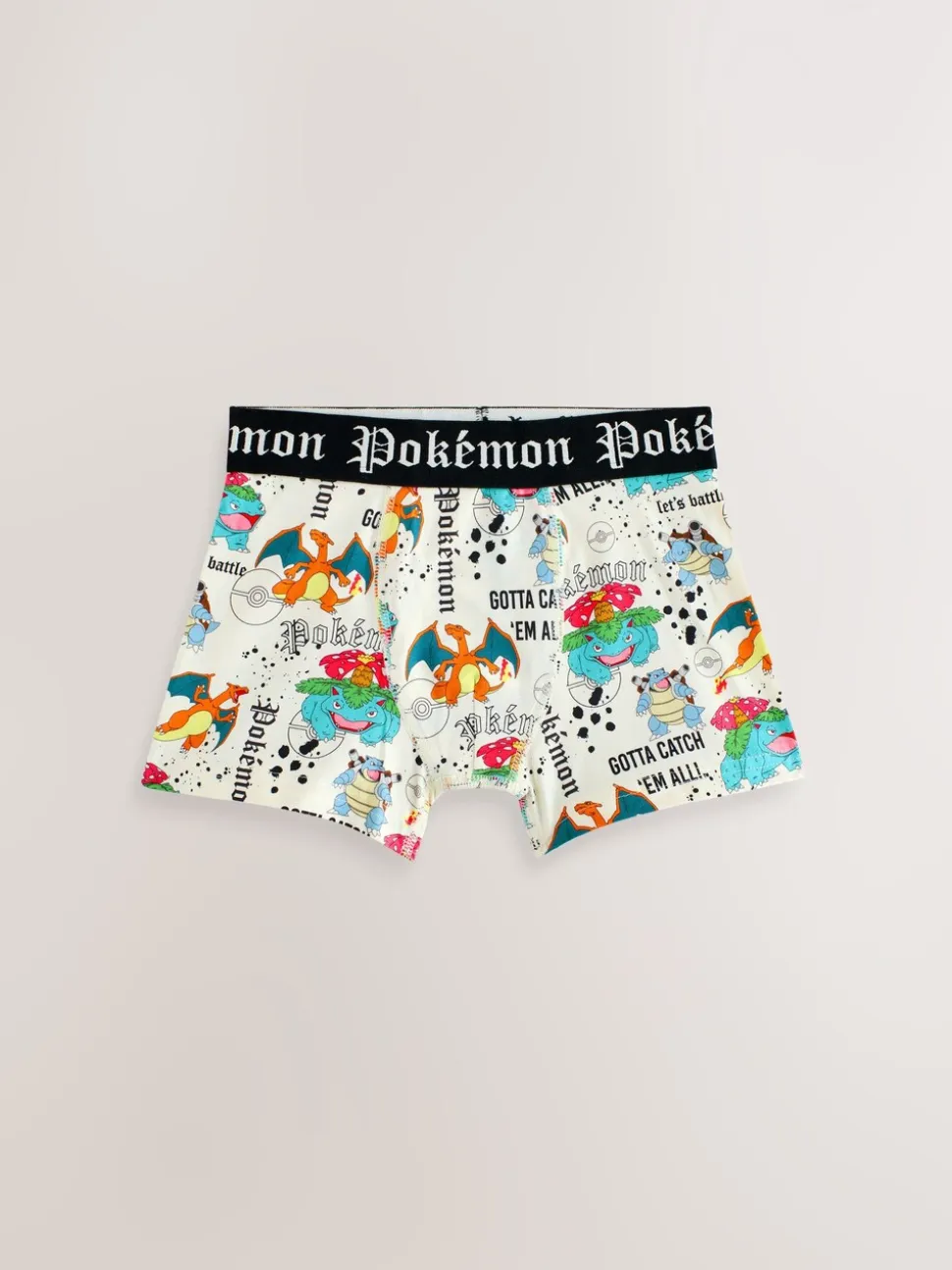 Multi - Pokemon Trunks 3 Pack (5-12jaar)