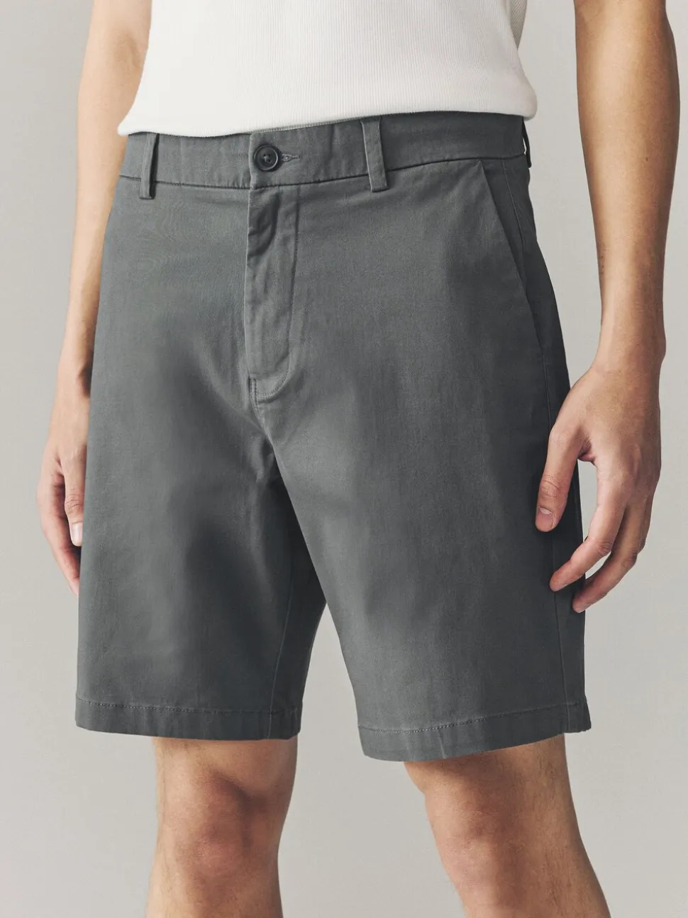 Multi - Ruimvallende pasvorm. - Set van 4 chinoshorts met stretch