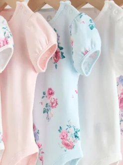 Multi - Set van 5 babyrompertjes met korte mouwen