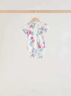 Multi - Set van 5 babyrompertjes met korte mouwen