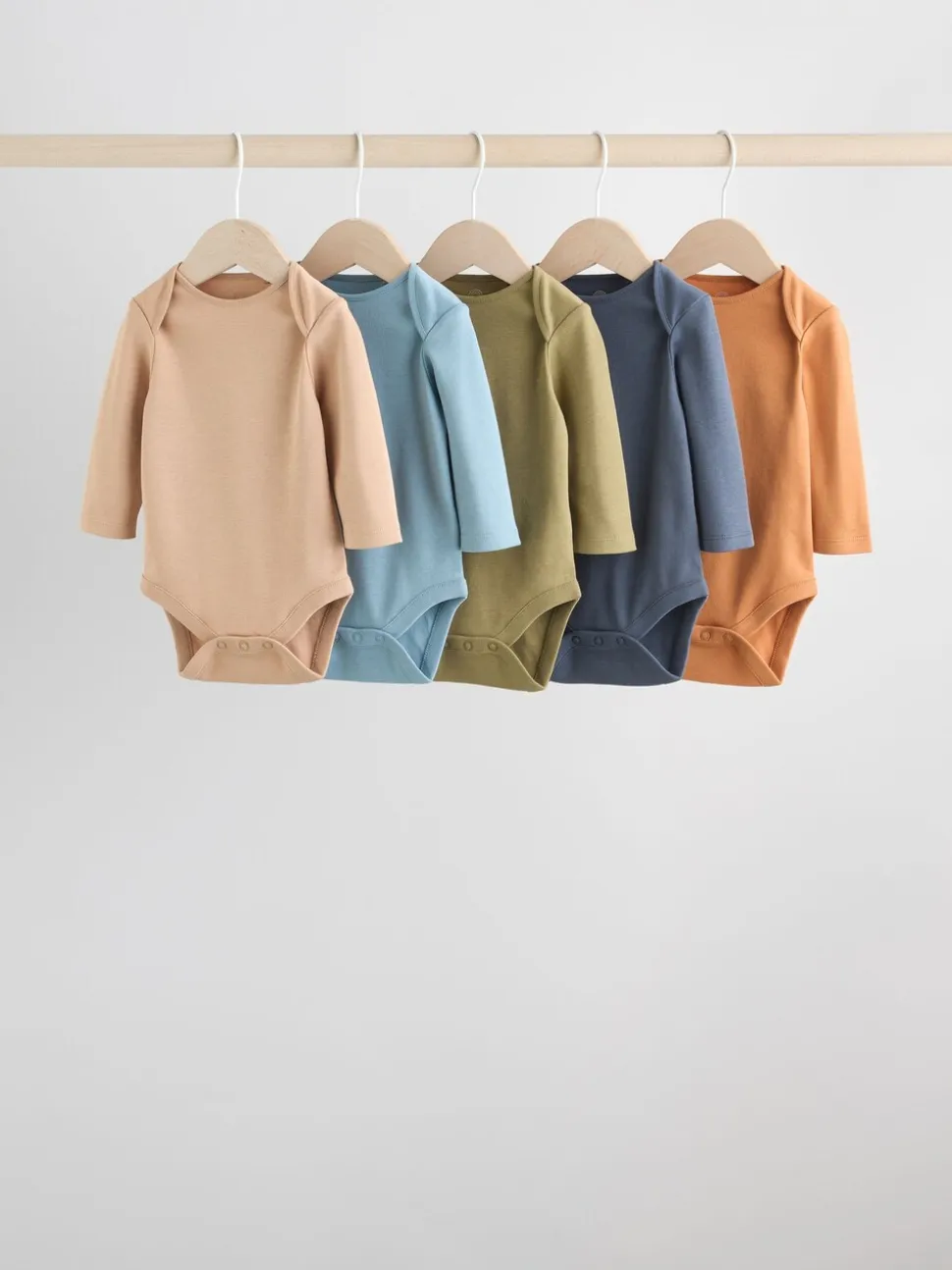 Multi - Set van 5 babyrompertjes