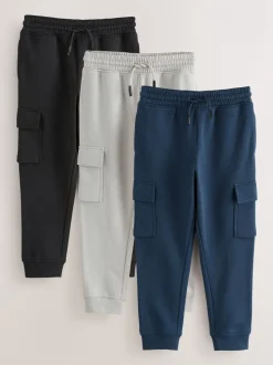 Multi - Set van 3 slim-fit cargobroeken (3-16jr)