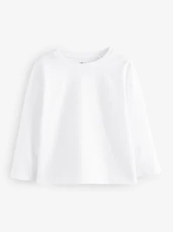 Multi - Set van 7 T-shirts met lange mouwen (3 mnd-7 jr)