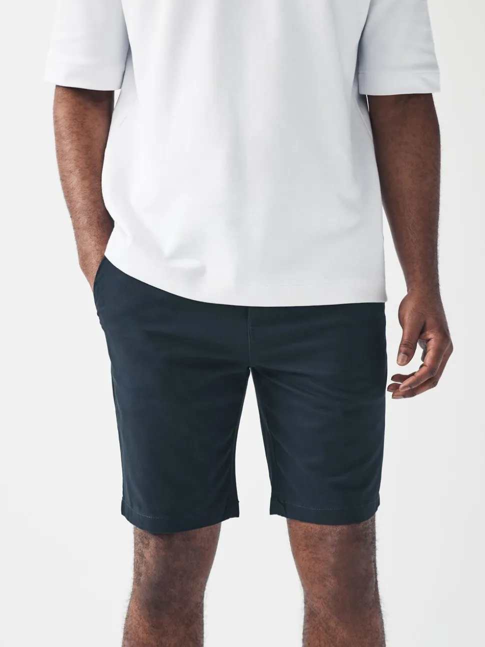 Multi - Slim Fit - Set van 4 chinoshorts met stretch
