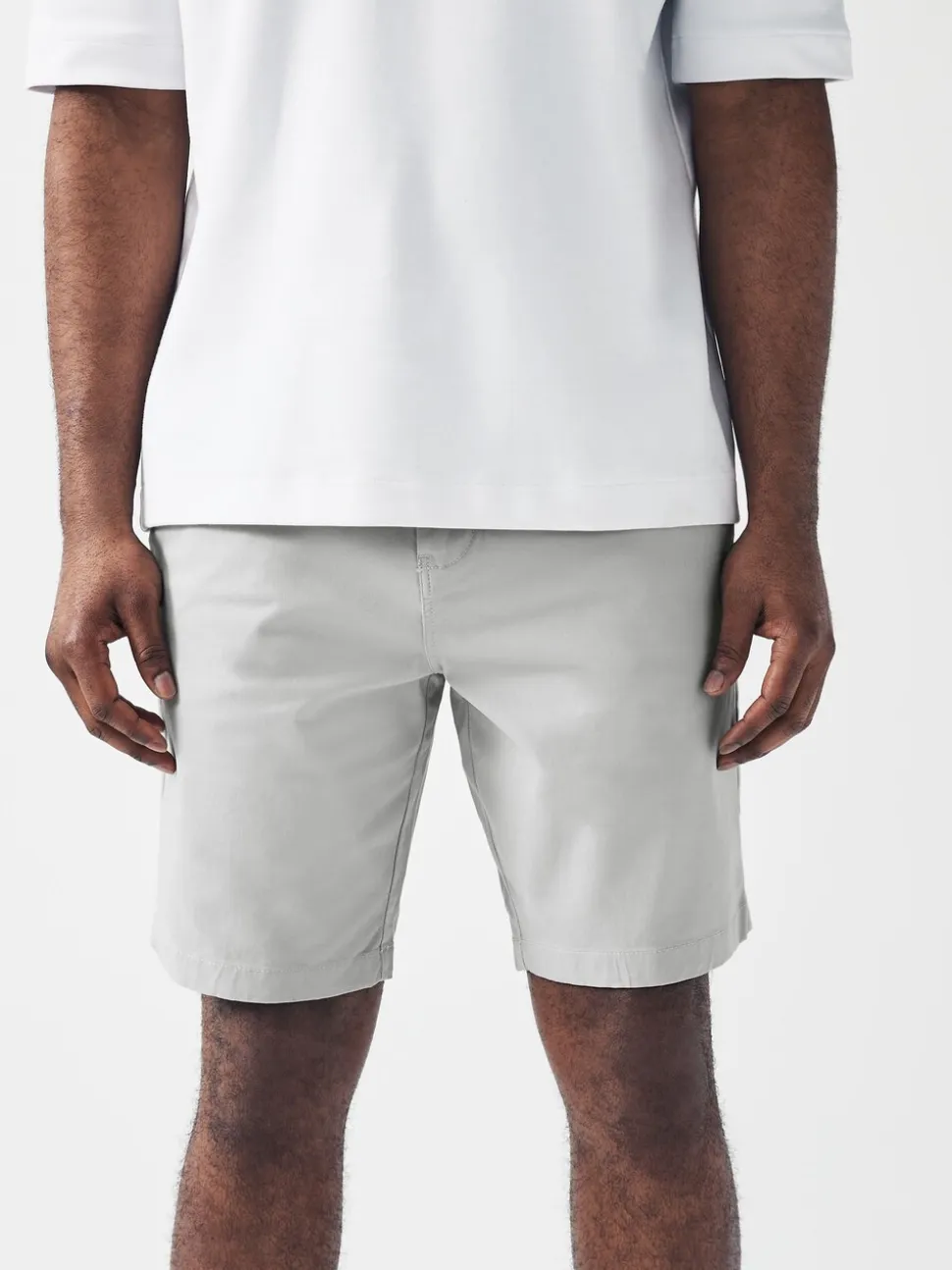 Multi - Slim Fit - Set van 4 chinoshorts met stretch