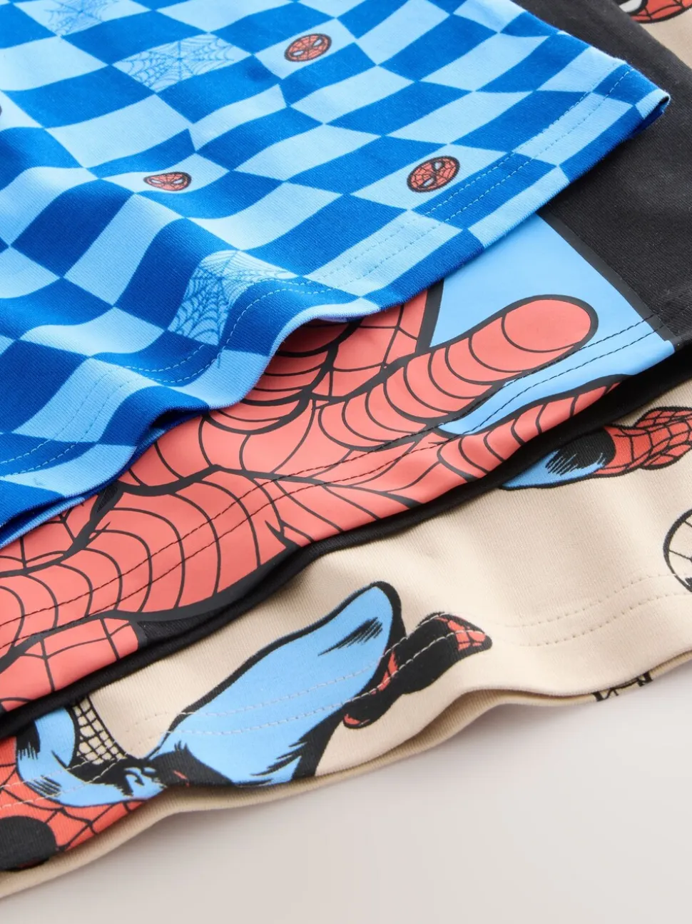 Multi - Spiderman hemdjes 3 stuks (1,5-10jr)