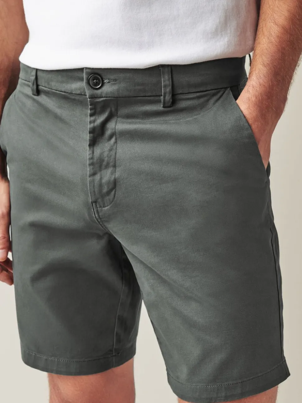 Multi - Straight fit - Set van 4 chinoshorts met stretch