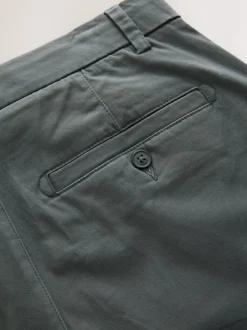 Multi - Strakke Pasvorm - Set van 4 chinoshorts met stretch