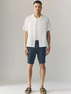Multi - Strakke Pasvorm - Set van 4 chinoshorts met stretch