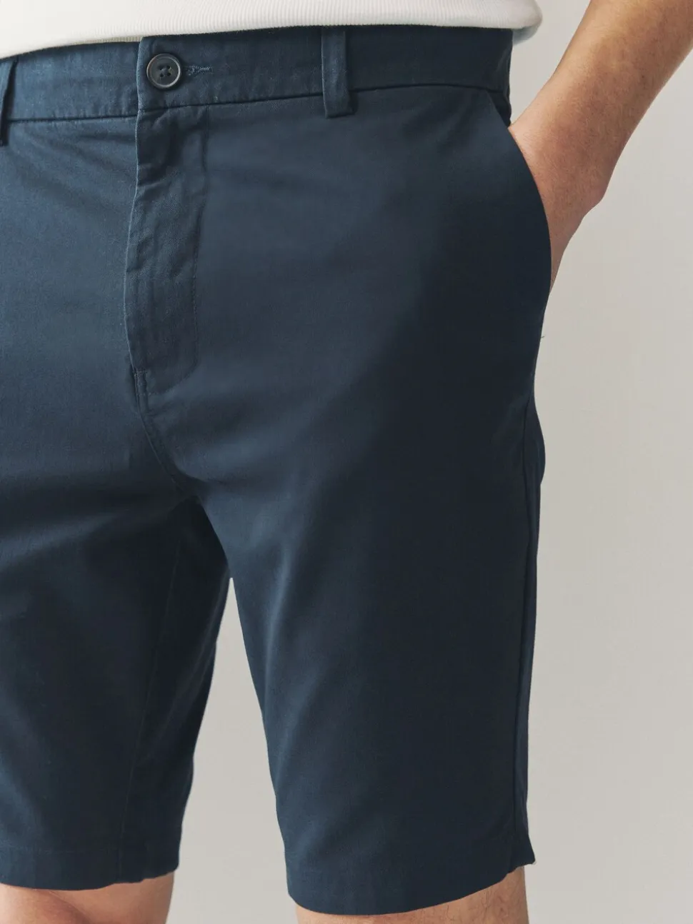 Multi - Strakke Pasvorm - Set van 4 chinoshorts met stretch