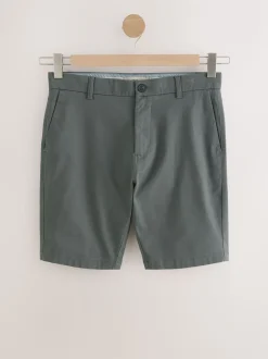 Multi - Strakke Pasvorm - Set van 4 chinoshorts met stretch