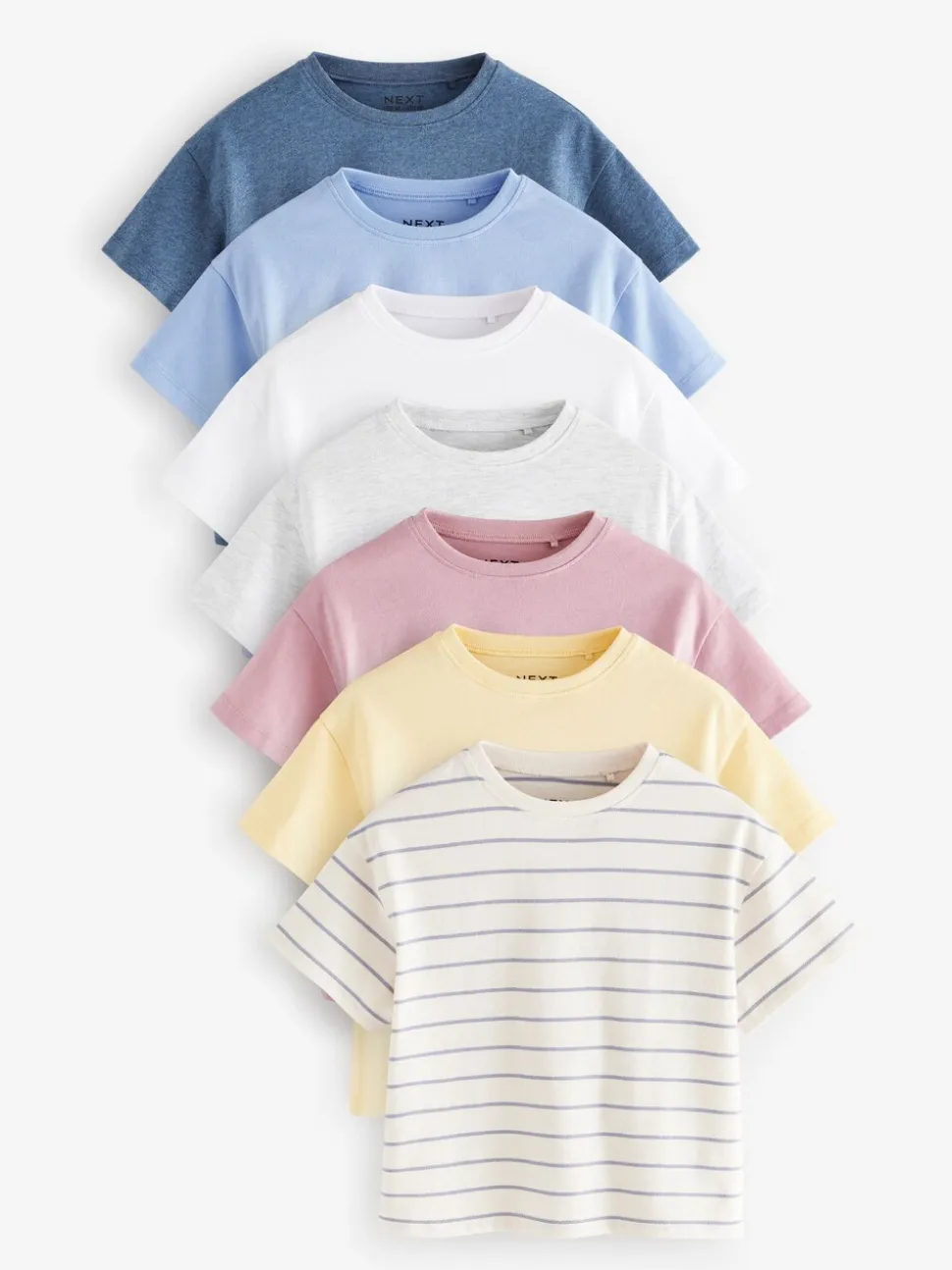 Multi - T-Shirts 7 Pack (3mths-7yrs)
