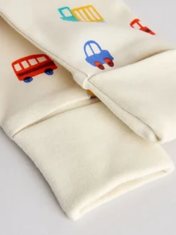 Multi - Two Way Zip Baby Sleepsuit 5 Pack (0mths-3yrs)