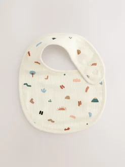Multi - Verpakking met 5 babyslabbetjes