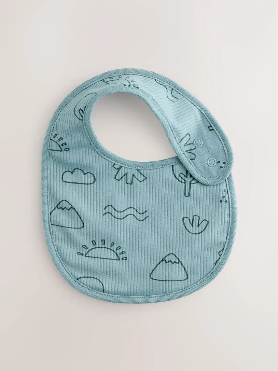 Multi - Verpakking met 5 babyslabbetjes