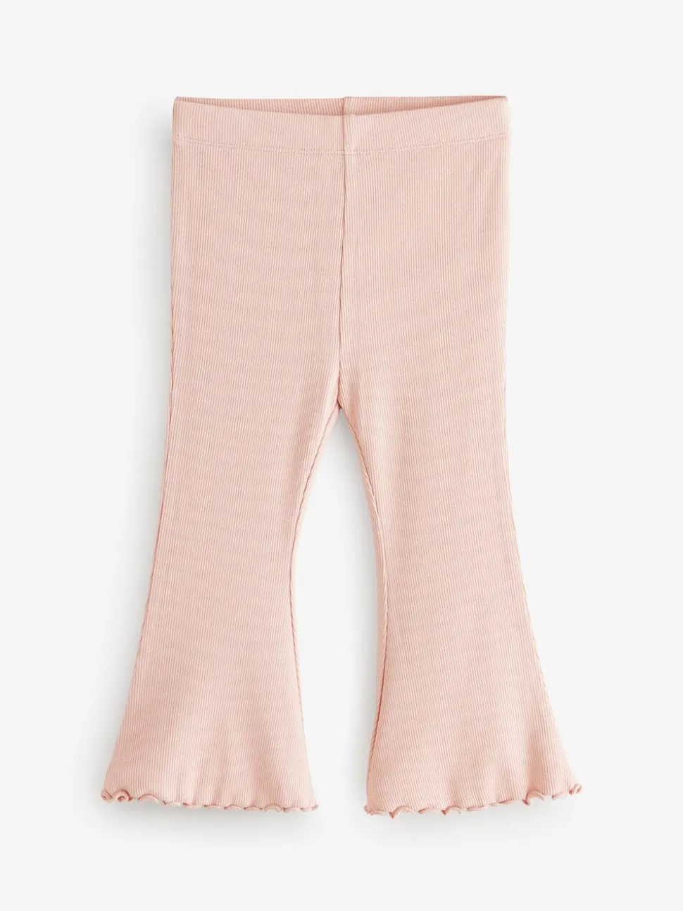 Multi - Verpakking van 5 geribbelde flare leggings (3mnd -7jr)