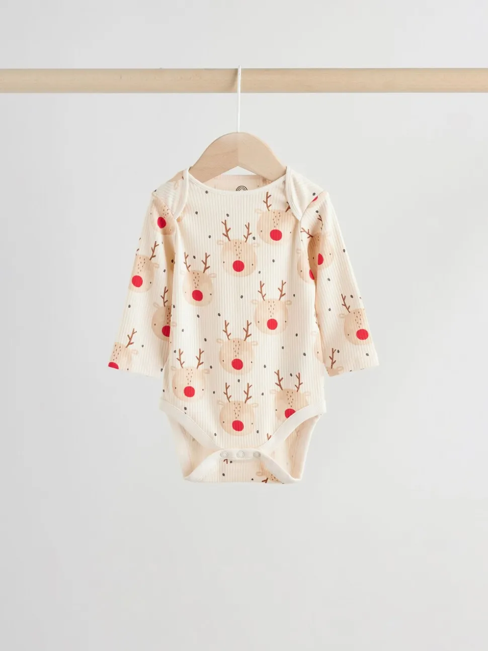 Multi - Verpakking van 3 Kerstmis Baby Bodysuits