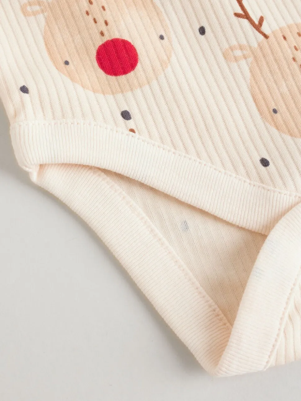 Multi - Verpakking van 3 Kerstmis Baby Bodysuits