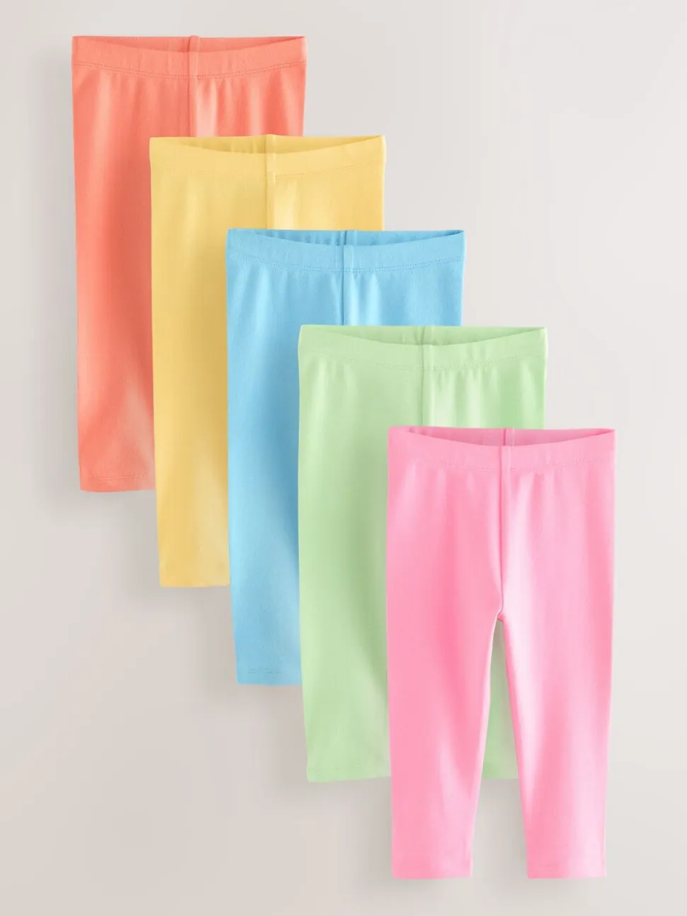 Multi - Verpakking van 5 leggings (3 mnd-7 jr)