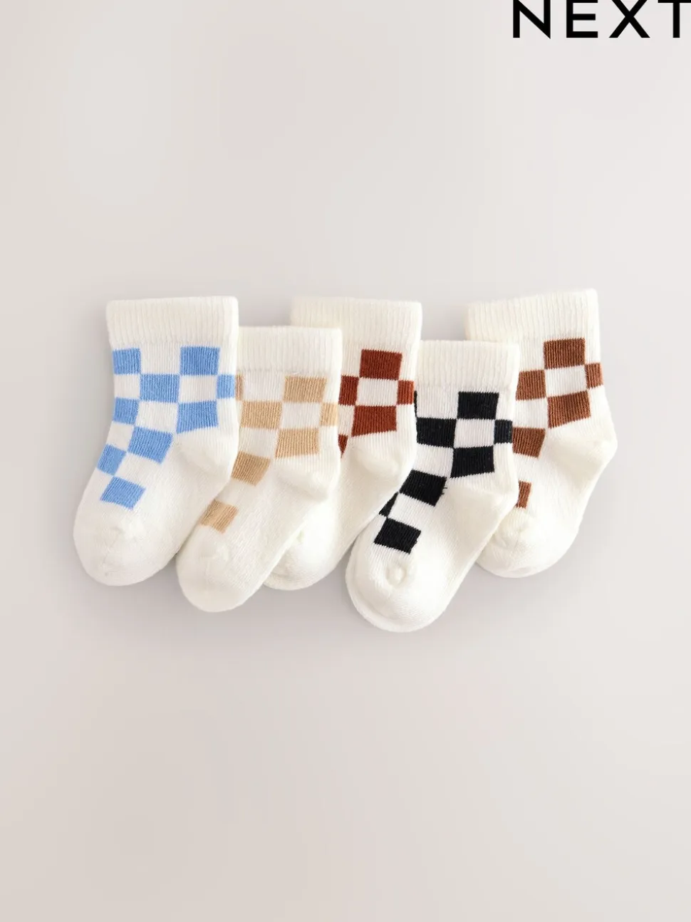 Multi - Verpakking van 5 paar babysokken (0 mnd-2 jr)