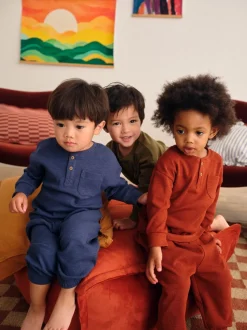 Multi - Verpakking van 3 relaxed fit pyjama's (9mnd-12jr)
