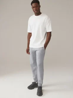 Multi - Verpakking van 3 slim-fit jersey joggingbroeken met hoog katoengehalte