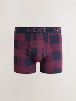 Multi Check Print - Boxershorts met A-voorkant