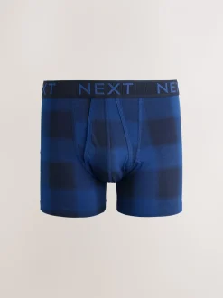 Multi Check Print - Boxershorts met A-voorkant