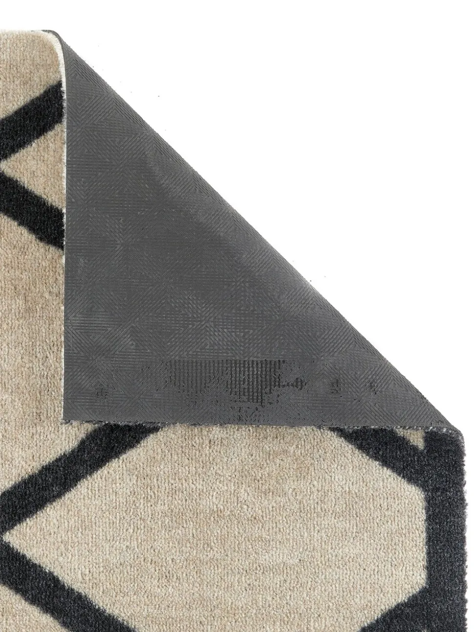 My Mat Border Geo wasbare nylon loper
