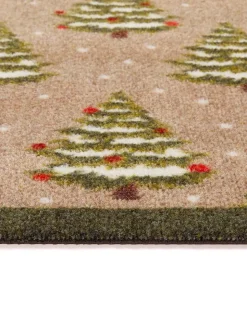 My Mat Christmas Winter Trees Runner
